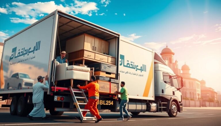شركات شحن اثاث